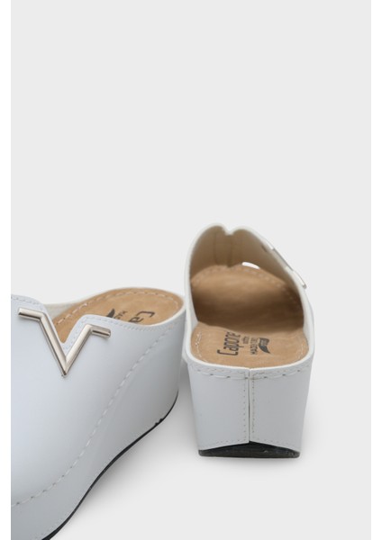 Capone 6145 Kadın Platform V Toka Terlik