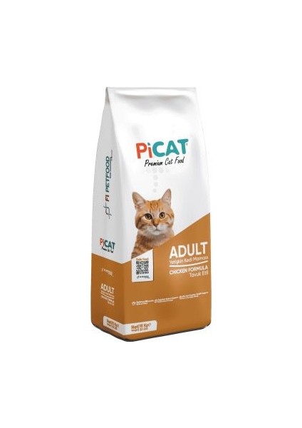 Adult Tavuk Etli Yetişkin Kedi Maması 15 kg