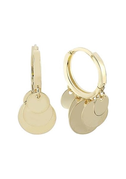 Altın Sallantılı Küpe modelleri