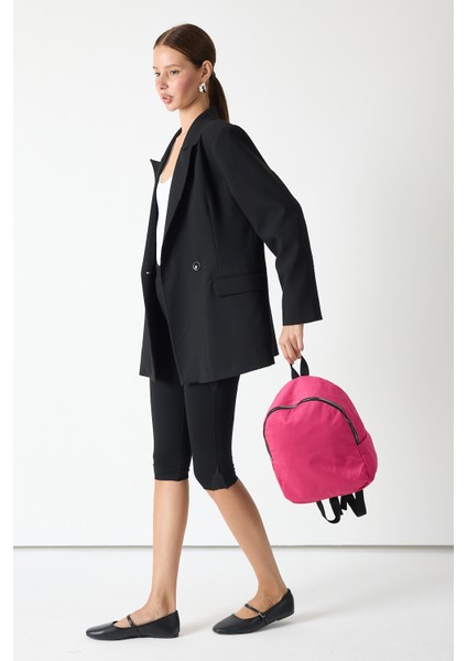 Powerspeed Kadın Fuşya Minimal Tasarım Kumaş Sırt Çantası fiyatları