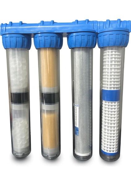 Daire Bina Apartman Girişi Çamur, Tortu Koku ve Kireç Önleyici Yumuşatma Sistemi 20 Inç