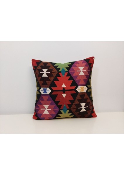 Goblen Dokuma Türk Kilim Desen 4 Adet Kırlent Kılıf indirimleri