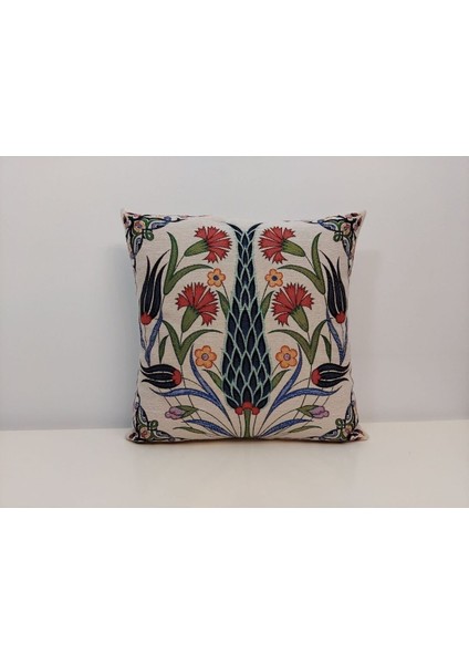 Goblen Dokuma Çini Türk Desen 3 Adet Kırlent Kılıf fırsatları