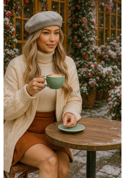 Fransız Ressam Avusturalya Yün Keçe Bere