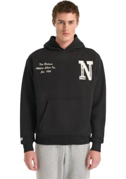 Nb Lifestyle Unisex Hoodie UNH3534-BK Siyah Sweatshirt