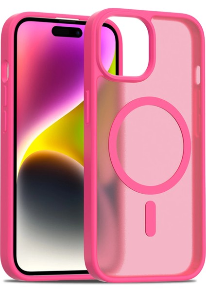 Resveq Joko Iphone 15 Jota Magsafe Kapak - Rose