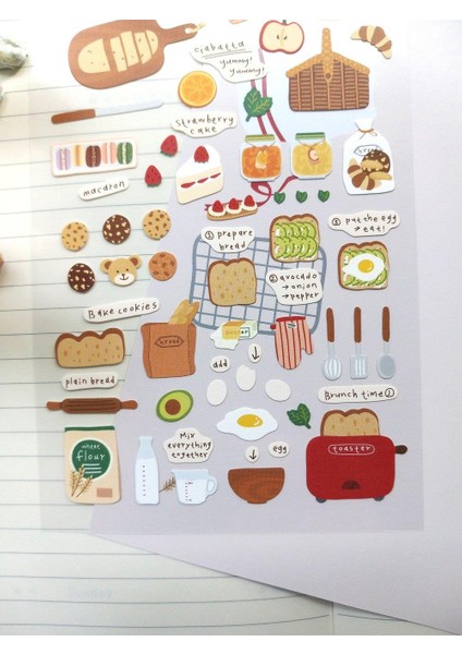 Deco Sticker I Like Bread modelleri