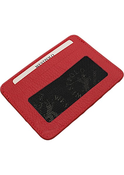 Carpi Kağıt Para Bölmeli Unisex Crazy Eskitme Hakiki Deri Kartlık - Gül Kurusu fırsatları