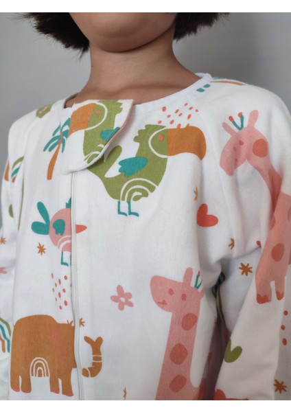 Pamuk Pazen Uyku Tulumu %100 Pamuk Çift Kat Pazen 20-24 Derece 1 Tog 0-8 Yaş fırsatları