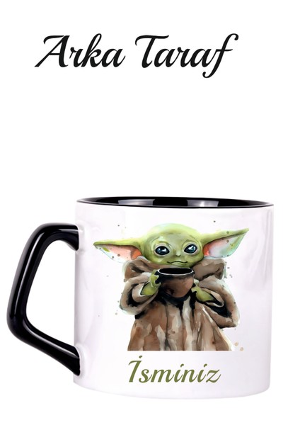Kişiye Özel Kupa Baby Yoda Afilli fiyatları