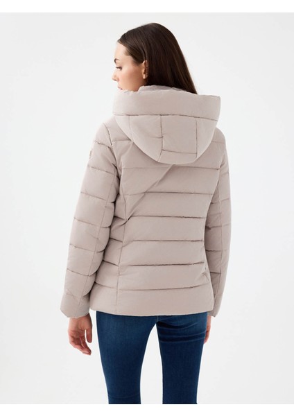 Slim Fit Vizon Kadın Mont LF2041093 indirimleri