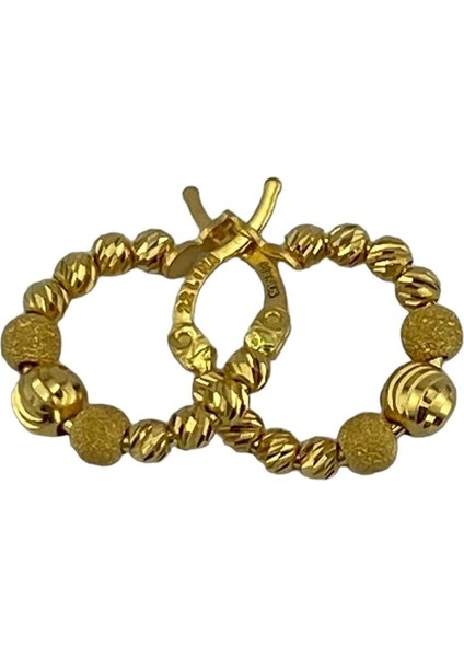 22 Ayar Altın Küpe modelleri