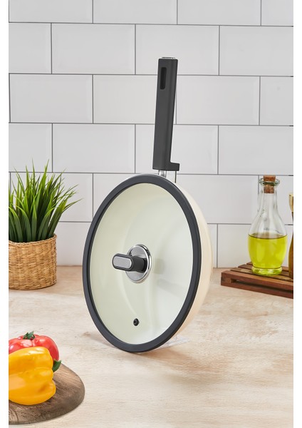 Vista Seramik Tava Krem 26 cm