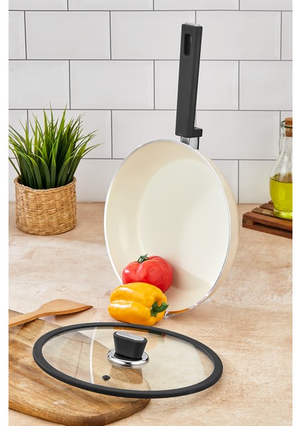 Vista Seramik Tava Krem 26 cm fiyatları