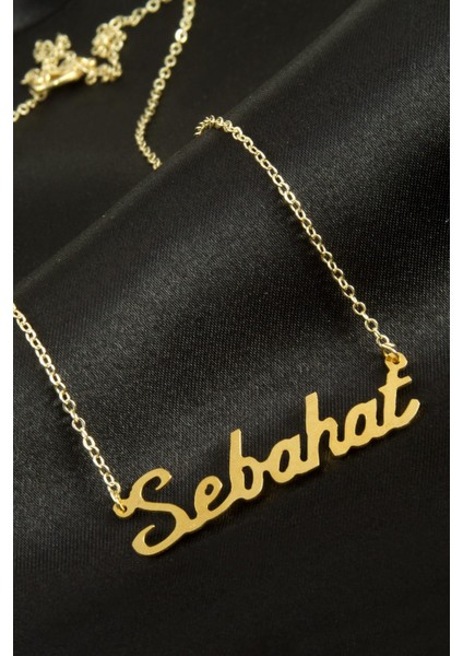 Resveq Sebahat Isimli Kolye -Sarı