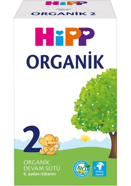 Hipp 2 Organik Devam Sütü 300 gr