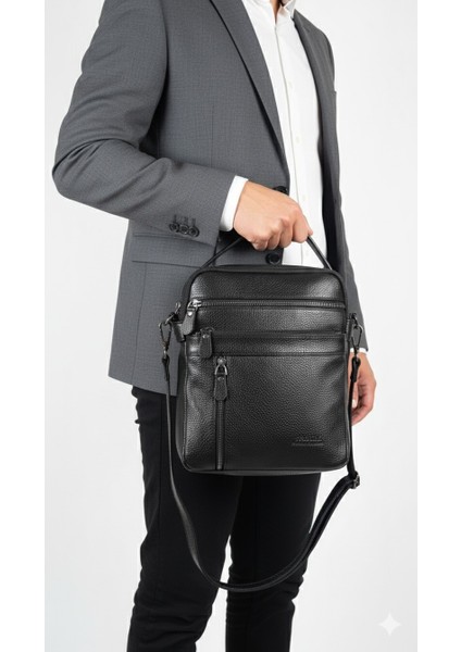 El Çantası Hakiki Deri 11" Inç Laptop/ Tablet Uyumlu Premium %100 Orjinal Deri 8683255014002