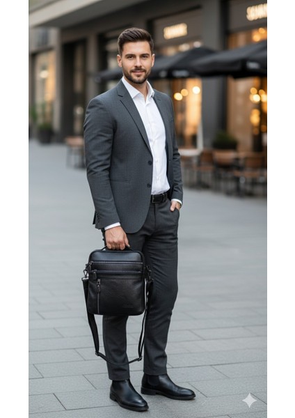 El Çantası Hakiki Deri 11" Inç Laptop/ Tablet Uyumlu Premium %100 Orjinal Deri 8683255014002 fiyatları