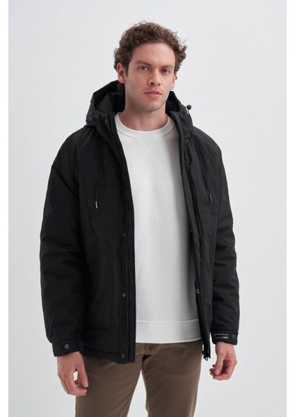 Siyah Erkek Mont 10410 modelleri