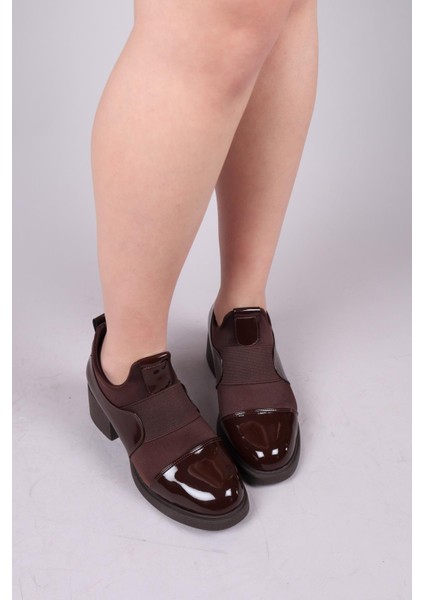 Velın Rugan Garnili Topuklu Bootie Kahverengi indirimleri