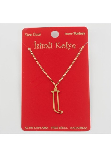 Resveq Prinç Harfli Kolye-J