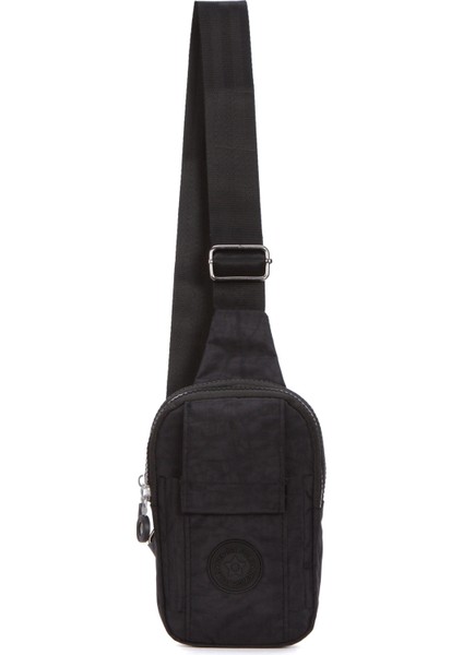 Keten Telefon Bölmeli Bel ve Çapraz Omuz Çanta Göğüs Seyahet Günlük Bodybag