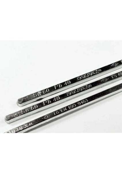 Çubuk Lehim 60-40, 1 Kg, Sn:60 / Pb:40 ( Lisinya )