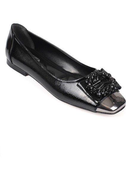 Capone 058 Kadın Taşlı Babet