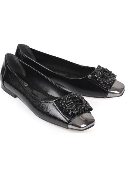 Capone 058 Kadın Taşlı Babet modelleri