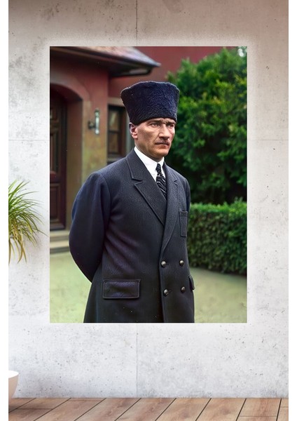 Metal Baskılı Atatürk Koleksiyonu Tablo No 72 - 15 cm x 20 cm