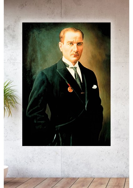Metal Baskılı Atatürk Koleksiyonu Tablo No 19 - 15 cm x 20 cm