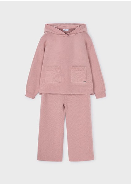 Pembe Kız Çocuk Kazak Pantolon Takım 4580