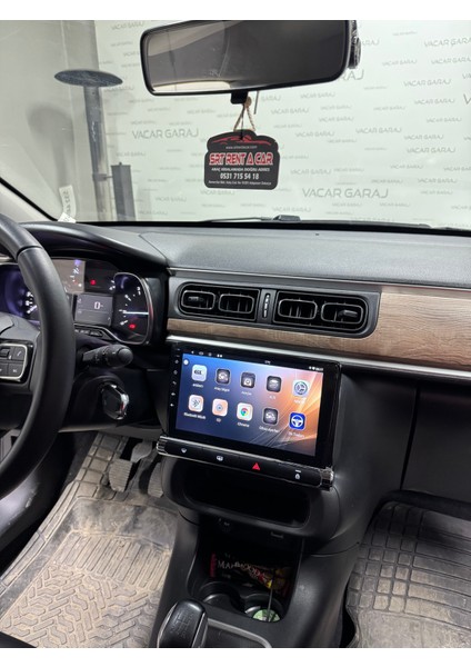 Cıtroen C3 2016+ 9" Uyumlu Androıd Multimedya Gerçek 2/32 Kablosuz Carplay Geri Görüş Kameralı fırsatları