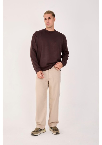 %100 Pamuk Erkek Sweatshirt Kalın Kumaş Uzun Kol indirimleri