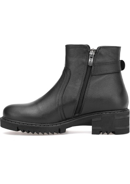 1950807K Kadın Hakiki Deri Klasik Bot Siyah modelleri