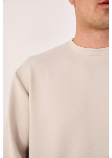 %100 Pamuk Erkek Sweatshirt Kalın Kumaş Uzun Kol modelleri