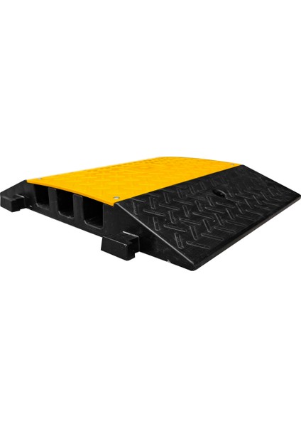 10'lu Kablo Kanallı Hız Kesici 3 Kanallı, Yol Kasisi 60 x 50 x 7,5 cm indirimleri