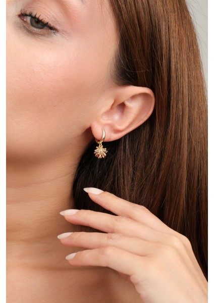 Asil 14 Ayar Sakallı Toplu altın küpe KP5294