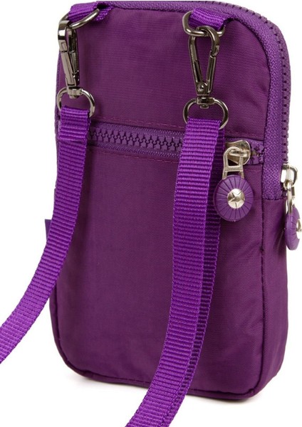 Unisex Su Geçirmez Krinkıl Mini Telefon Cüzdan ve Pasaport Boyun Askılı Çapraz Omuz Çanta. fiyatları