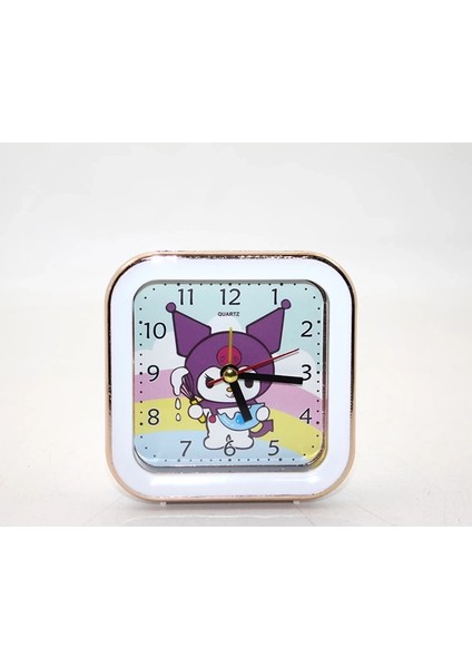 Kuromi ve Hello Kitty Çalar Saat ALK3064 ( Lisinya )