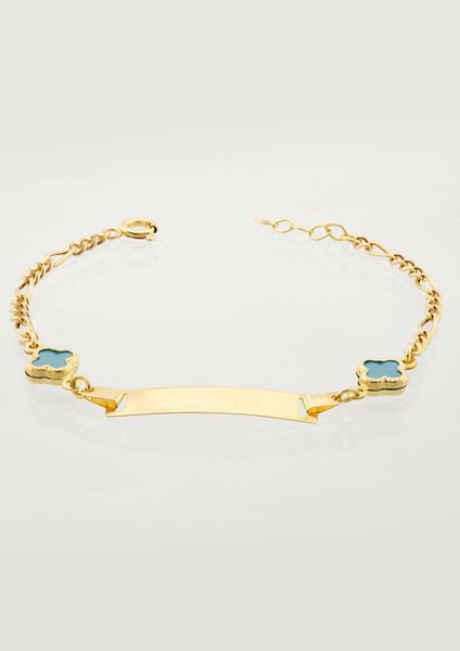 Yonca Altın Çocuk Künye Bileklik fiyatları