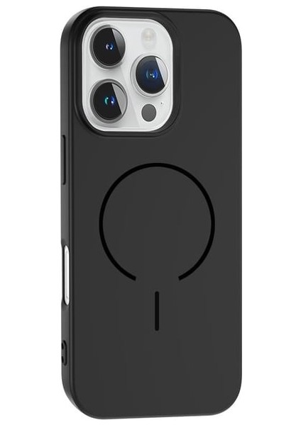 iPhone 11 Magsafe Özellikli Içi Kadife Yumuşak Aqua Silikon Kılıf