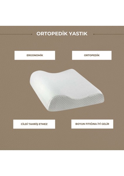 Ortopedik Visco Yastık | Boyun Fıtığı ve Düzleşmesi Için
