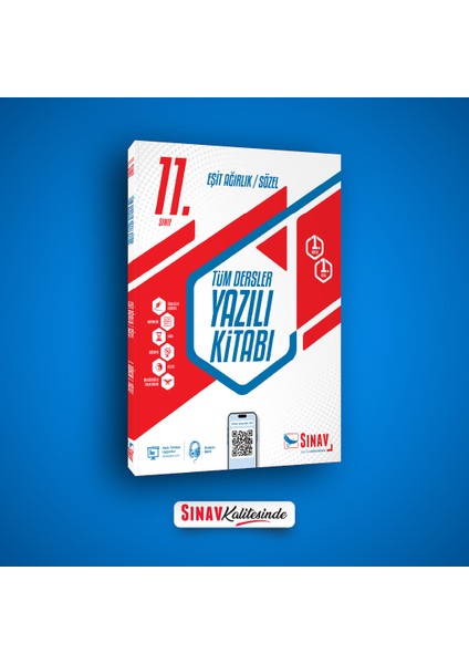 11. Sınıf Eşit Ağırlık Sözel Tüm Dersler 1. Dönem 1. Yazılı Kitabı