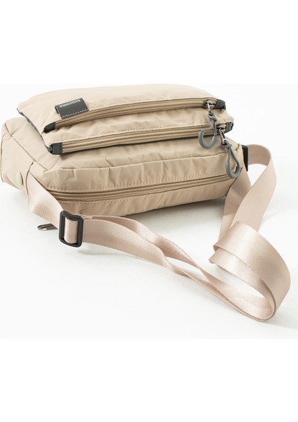 Kadın 3 Gözlü Paraşüt Kumaş Ayarlanabilir Çapraz Askılı Çanta 6003