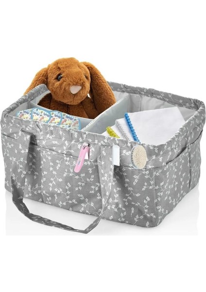 Babyjem Katlamalı Anne & Bebek Organizer 795 Gri Çiçek fiyatları