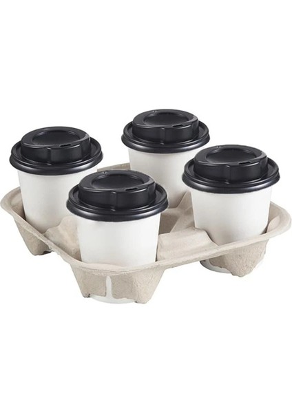 Karton Bardak Taşıma Viyolü 4'lü 100 Adet indirimleri