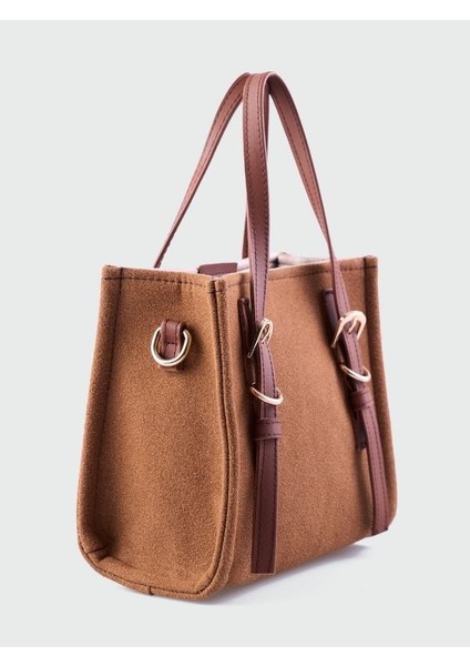 Elia Kemer Detaylı Süet Çapraz Çanta fırsatları