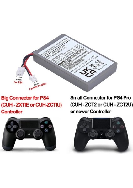 Playstation 4 Sony Pil Dual Shock V2 Ince Soket Ps4 V2 Oyun Kolu Slim /pro Battery V2 Polimer Pil modelleri