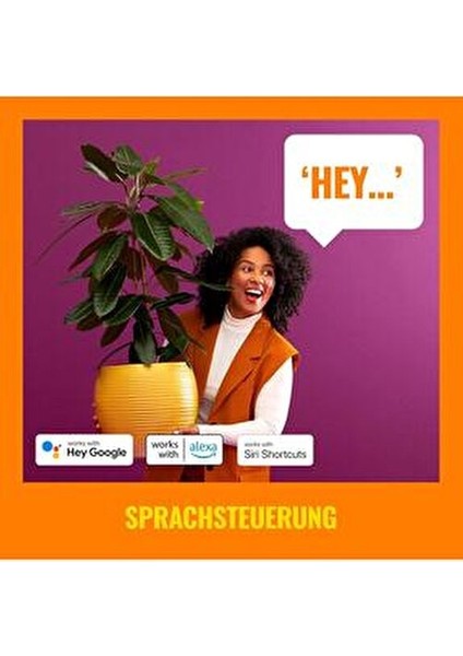 Akıllı Duvar Lambası Up&Down 2xGU10 LED 16M Renk Seçeneği ile Siyah